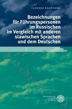 Produktbild: Bezeichnungen f&uuml;r F&uuml;hrungspersonen im Russischen im Vergleich mit anderen slawischen Sprachen und dem Deutschen