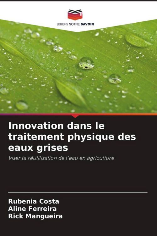 Produktbild: Innovation dans le traitement physique des eaux grises