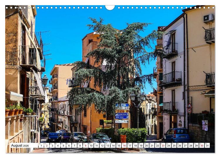 Produktbild: Sizilianische Urspr&uuml;nglichkeit Castelbuono (Wandkalender 2026 DIN A3 quer), CALVENDO Monatskalender