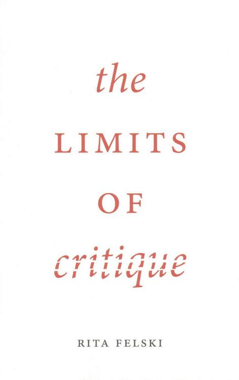 Produktbild: The Limits of Critique