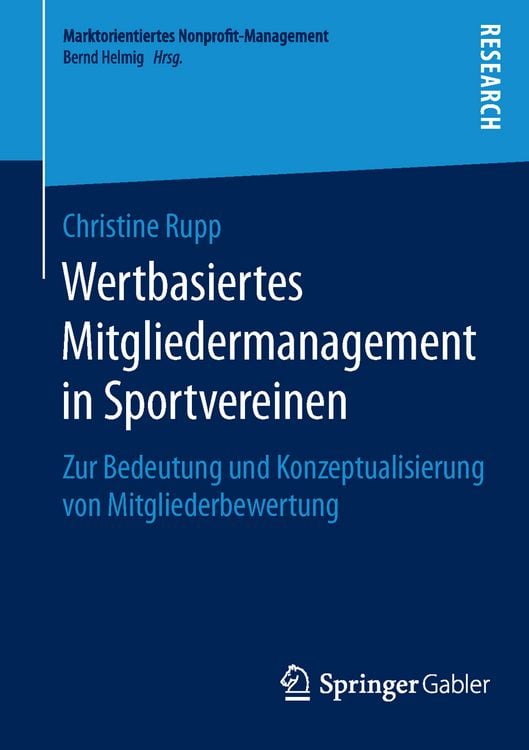 Produktbild: Wertbasiertes Mitgliedermanagement in Sportvereinen