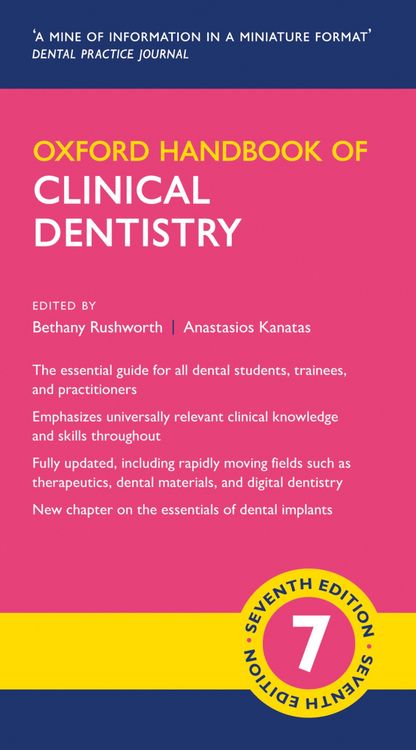 Produktbild: Oxford Handbook of Clinical Dentistry