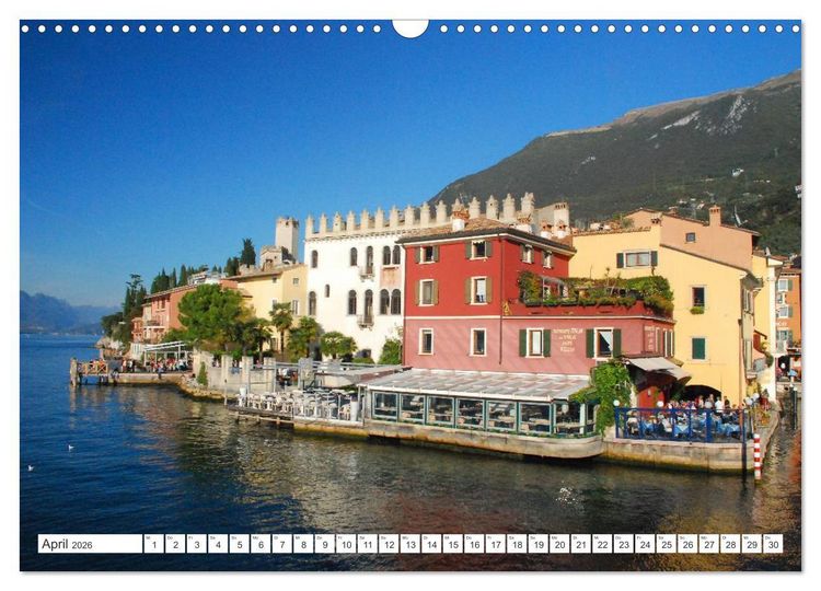Produktbild: Traumkulisse Gardasee (Wandkalender 2026 DIN A3 quer), CALVENDO Monatskalender