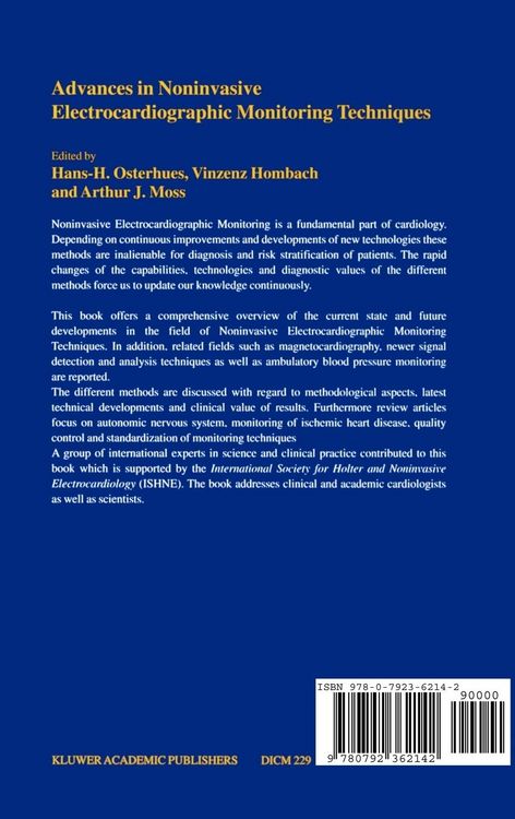 Produktbild: Advances in Noninvasive Electrocardiographic Monitoring Techniques