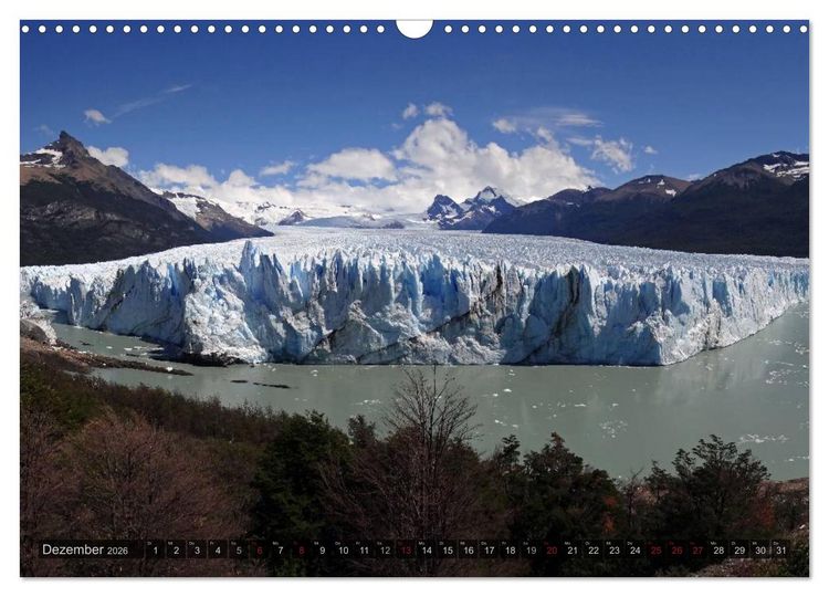 Produktbild: Argentinien und Chile - vom Regenwald bis Feuerland (Wandkalender 2026 DIN A3 quer), CALVENDO Monatskalender