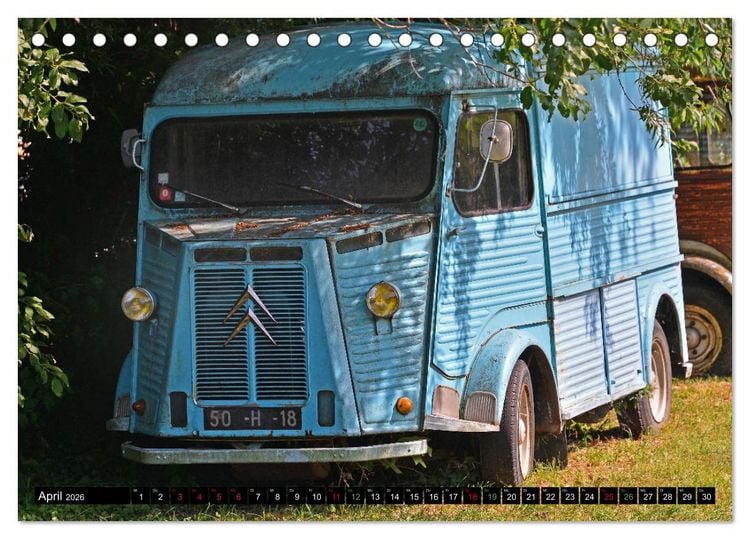 Produktbild: Citro&euml;n HY der Kult -Transporter (Tischkalender 2026 DIN A5 quer), CALVENDO Monatskalender