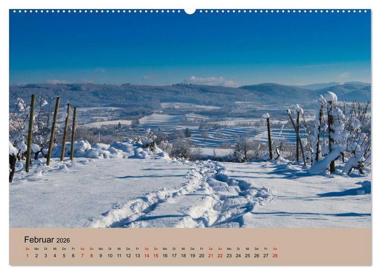 Produktbild: Kaiserstuhlblicke (Wandkalender 2026 DIN A2 quer), CALVENDO Monatskalender