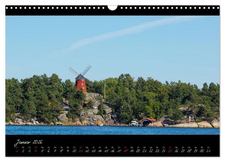 Produktbild: Stockholm und seine Sch&auml;ren (Wandkalender 2026 DIN A3 quer), CALVENDO Monatskalender