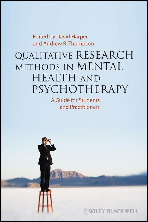 Produktbild: Qualitative Research Methods in Mental Health and Psychotherapy