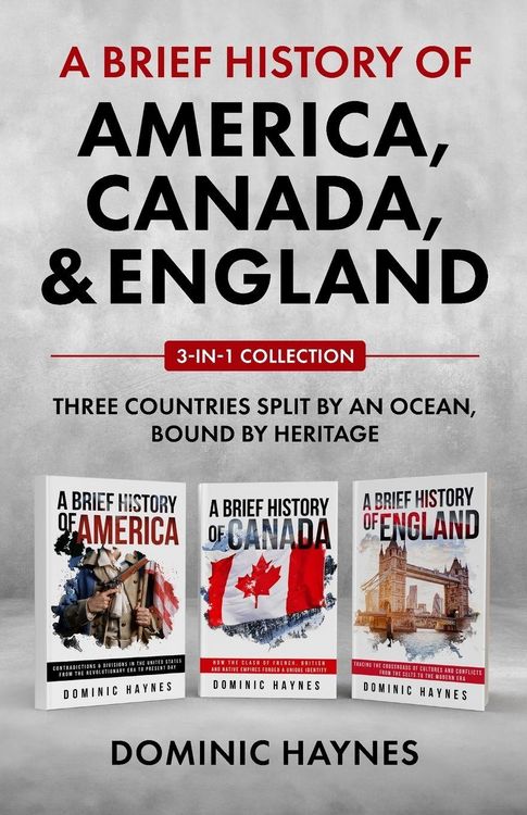 Produktbild: A Brief History of America, Canada and England 3-in-1 Collection