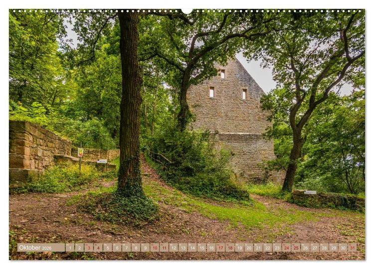 Produktbild: Mystischer Disibodenberg (hochwertiger Premium Wandkalender 2026 DIN A2 quer), Kunstdruck in Hochglanz