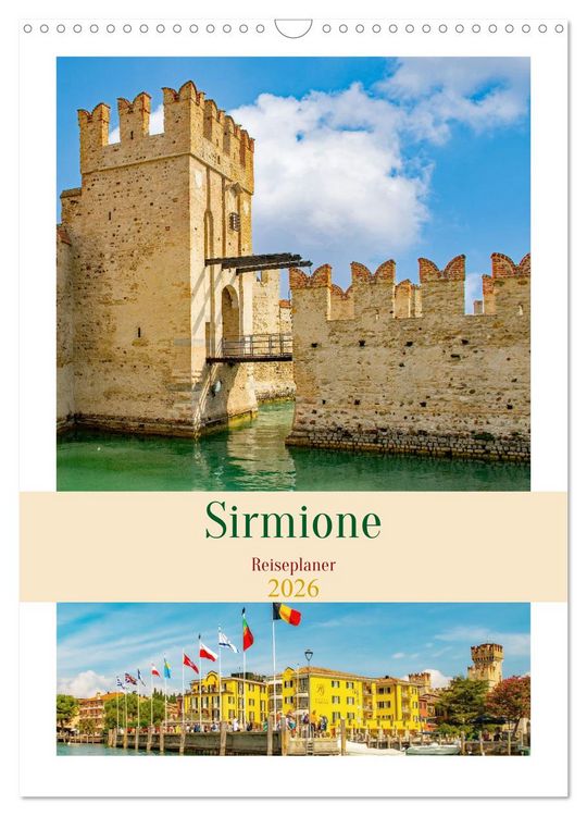 Produktbild: Sirmione - Reiseplaner (Wandkalender 2026 DIN A3 hoch), CALVENDO Monatskalender