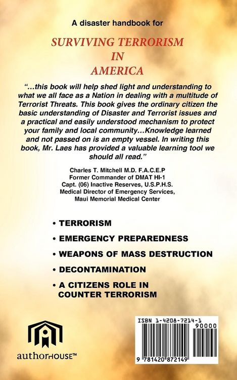 Produktbild: Surviving Terrorism in America