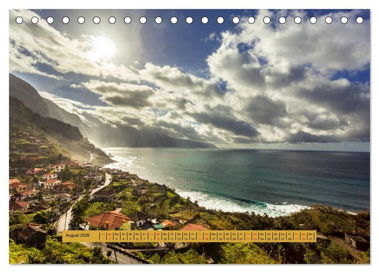 Produktbild: Auf Schusters Rappen... Madeira (Tischkalender 2026 DIN A5 quer), CALVENDO Monatskalender