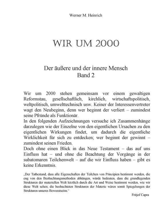 Produktbild: Wir um 2000 - Band 2