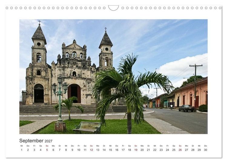 Produktbild: Nicaragua - Land der Vulkane (Wandkalender 2027 DIN A3 quer), CALVENDO Monatskalender