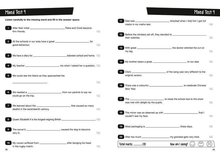 Produktbild: KS2 Spelling SATs Practice Question Book