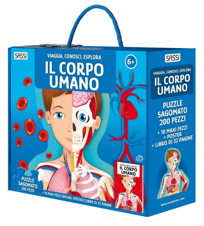 Produktbild: Il corpo umano. Viaggia, conosci, esplora