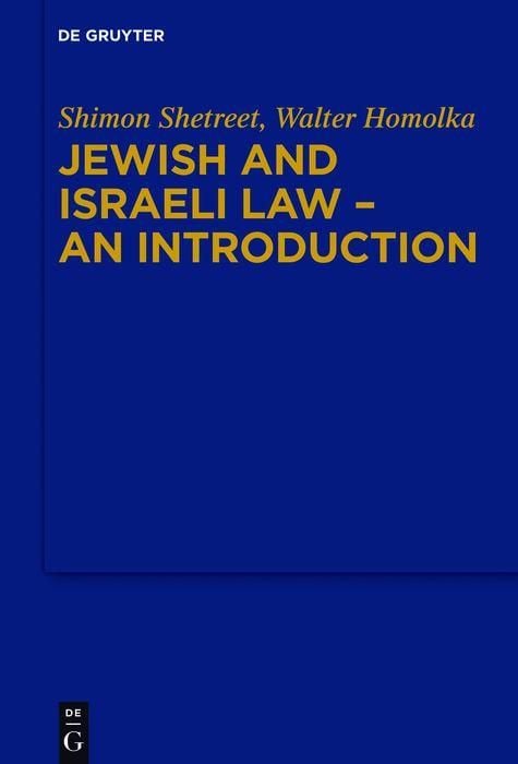 Produktbild: Jewish and Israeli Law - An Introduction
