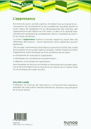 Produktbild: L'apprenance : vers un nouveau rapport au savoir
