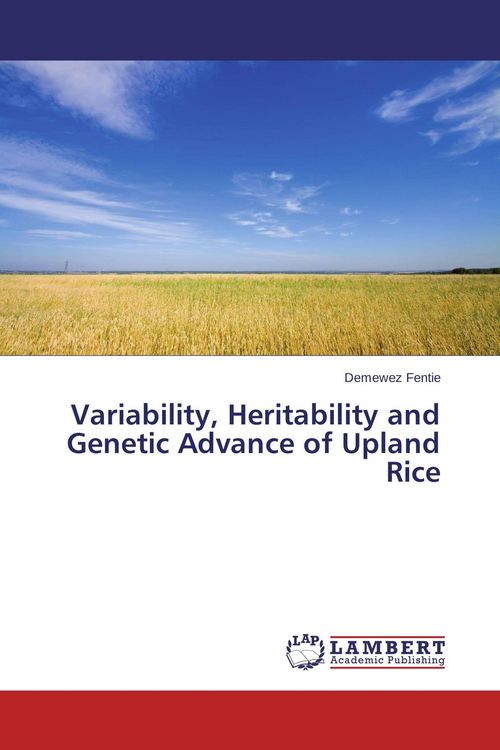 Produktbild: Variability, Heritability and Genetic Advance of Upland Rice