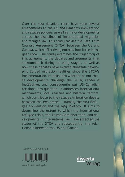Produktbild: Migrant Rights and Migrant Wrongs. Bilateral Relations, Asylum and Security under the Safe Third Country Agreement
