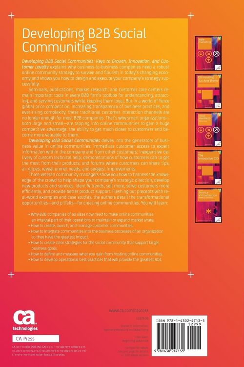 Produktbild: Developing B2B Social Communities