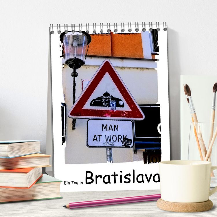 Produktbild: Ein Tag in Bratislava (Tischkalender 2026 DIN A5 hoch), CALVENDO Monatskalender