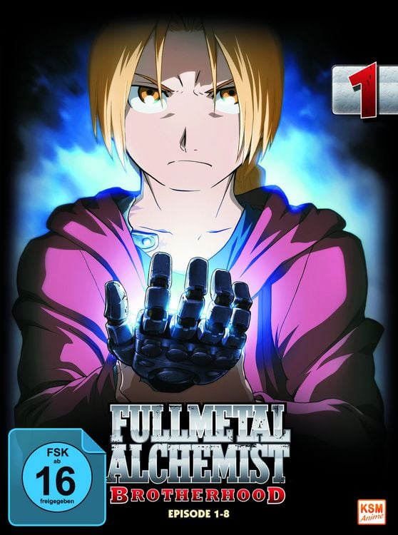 Produktbild: Fullmetal Alchemist - Brotherhood Vol. 1/Episode 1-8 [LE] [2 DVDs]