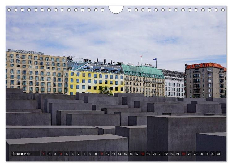 Produktbild: Hauptstadt Berlin (Wandkalender 2026 DIN A4 quer), CALVENDO Monatskalender