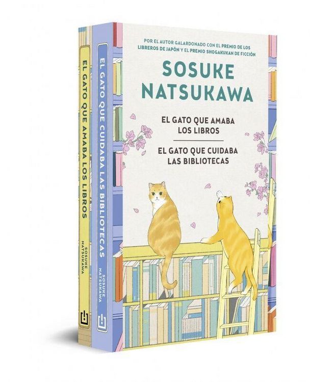 Produktbild: Pack El Gato Que Amaba Los Libros, Contiene: El Gato Que Amaba Los Libros Y El Gato Que Cuidaba Las Bibliotecas / The Cat Who Saved Books Bundle