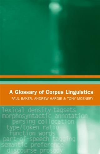 Produktbild: Glossary of Corpus Linguistics