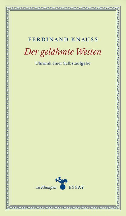 Produktbild: Der gel&auml;hmte Westen