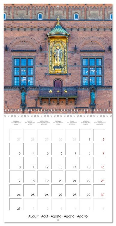 Produktbild: COPENHAGEN Highlights (Wall Calendar 2026 12 &times; 12 Inch) CALVENDO 12 Month Wall Calendar