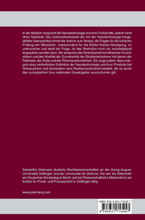 Produktbild: Rechtliche Herausforderungen der Nanotechnologie im Arzneimittelrecht