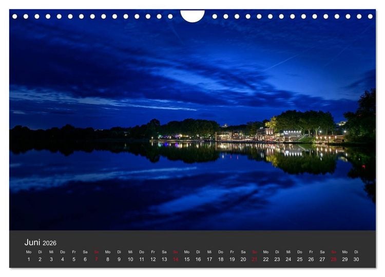 Produktbild: M&uuml;nster mit Licht (Wandkalender 2026 DIN A4 quer), CALVENDO Monatskalender