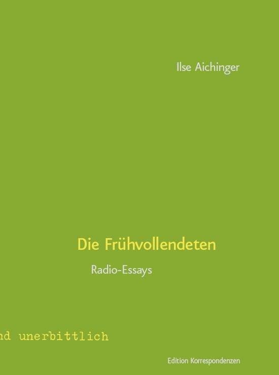 Produktbild: Die Fr&uuml;hvollendeten