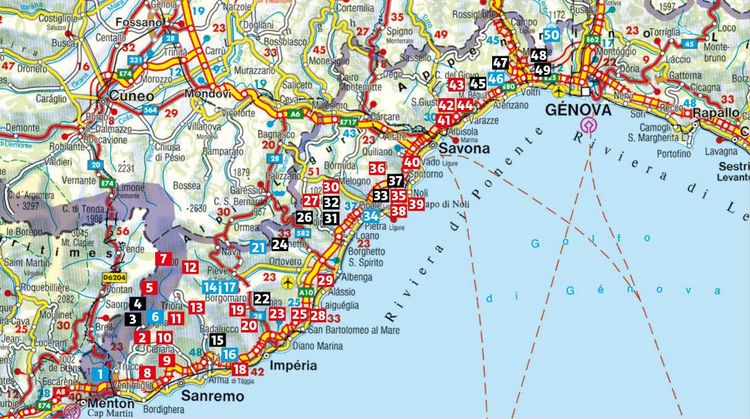 Produktbild: ROTHER Wanderf&uuml;hrer Italienische Riviera