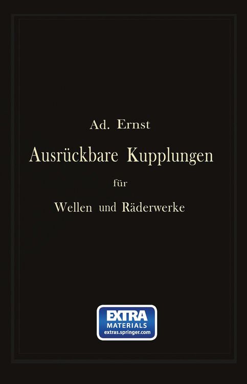 Produktbild: Ausr&uuml;ckbare Kupplungen f&uuml;r Wellen und R&auml;derwerke