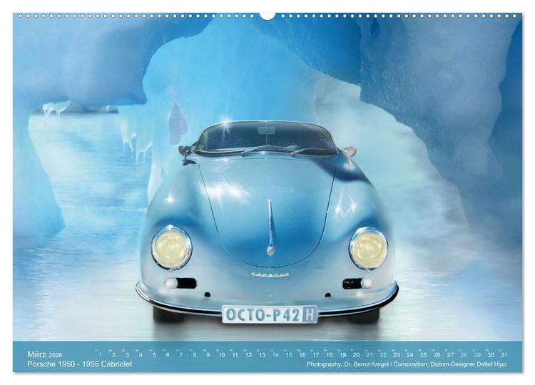 Produktbild: Oldtimer auf 5 Kontinenten (Wandkalender 2026 DIN A2 quer), CALVENDO Monatskalender