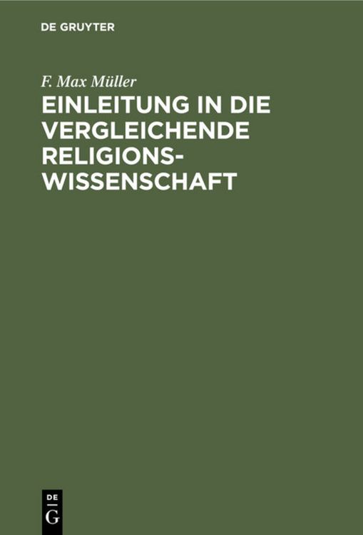 Produktbild: Einleitung in die vergleichende Religionswissenschaft