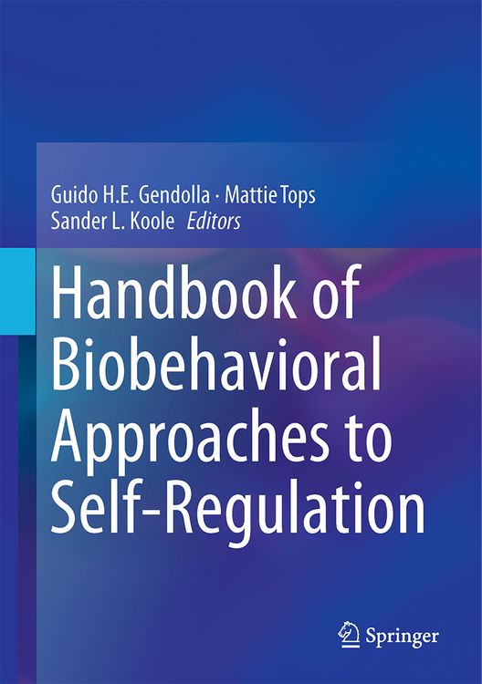 Produktbild: Handbook of Biobehavioral Approaches to Self-Regulation