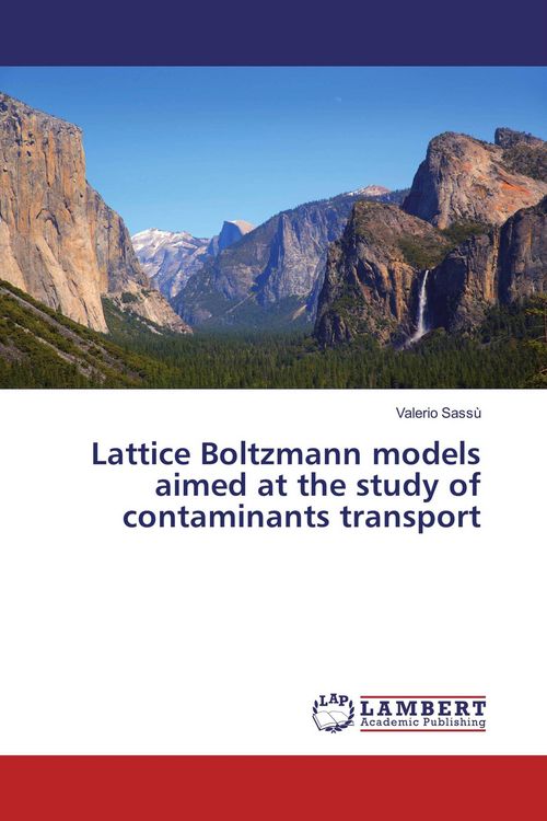Produktbild: Lattice Boltzmann models aimed at the study of contaminants transport