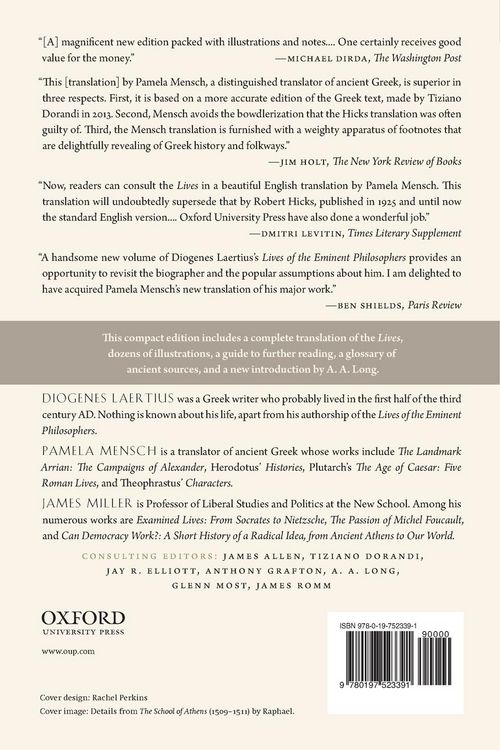 Produktbild: Lives of the Eminent Philosophers