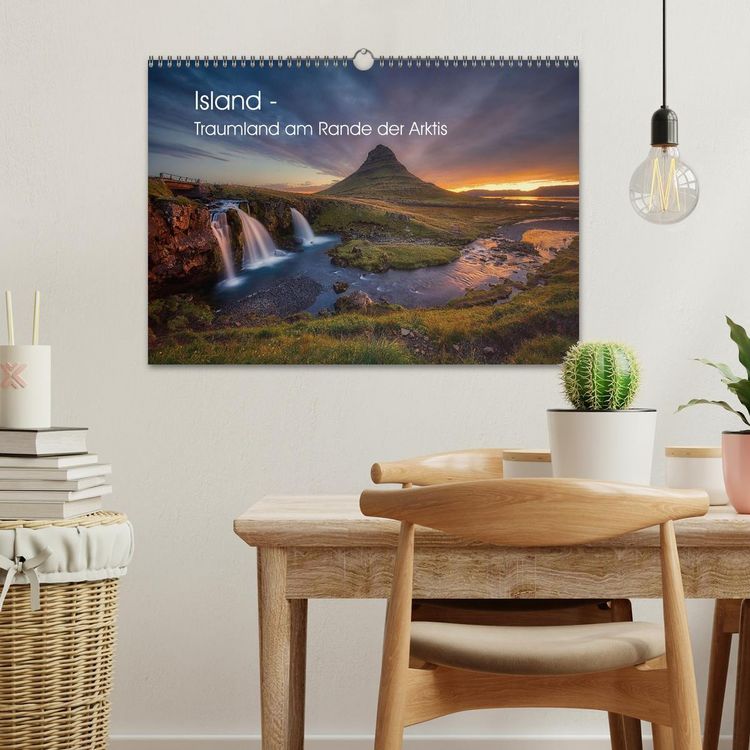 Produktbild: Island - Traumland am Rande der Arktis (Wandkalender 2026 DIN A3 quer), CALVENDO Monatskalender