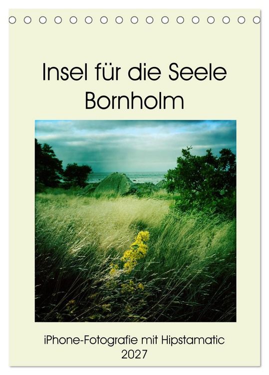 Produktbild: Insel f&uuml;r die Seele Bornholm (Tischkalender 2027 DIN A5 hoch), CALVENDO Monatskalender