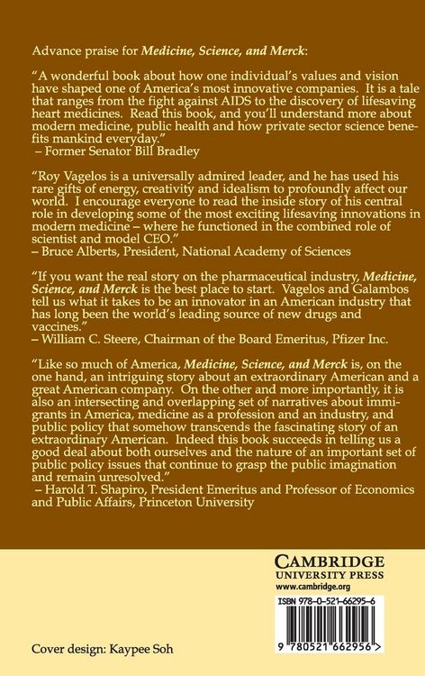 Produktbild: Medicine, Science and Merck