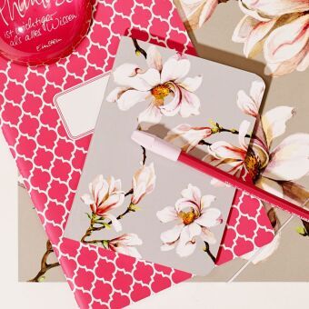 Produktbild: Heft A6 kariert, Magnolie