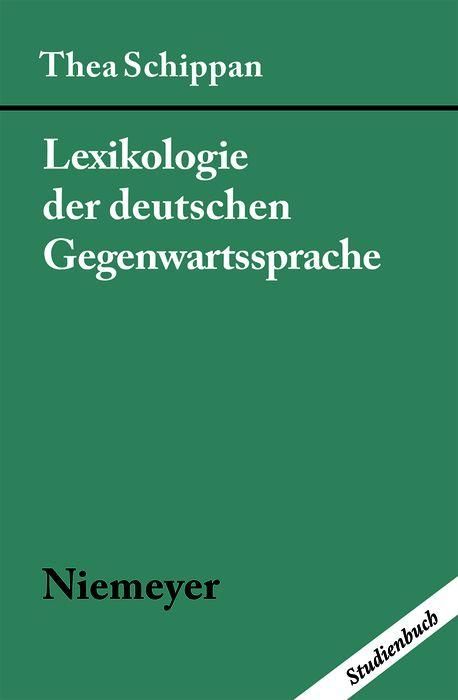 Produktbild: Lexikologie der deutschen Gegenwartssprache