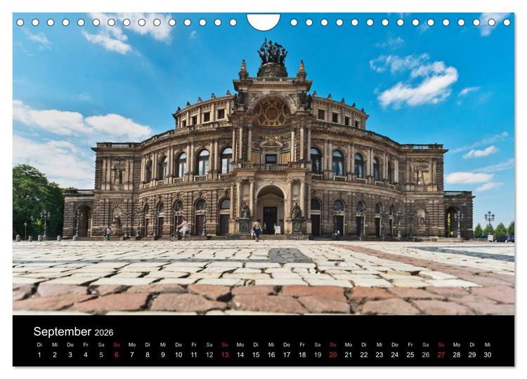 Produktbild: Dresden, das Florenz an der Elbe (Wandkalender 2026 DIN A4 quer), CALVENDO Monatskalender